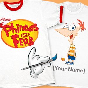Disney Phineas and Ferb You Design It Tee