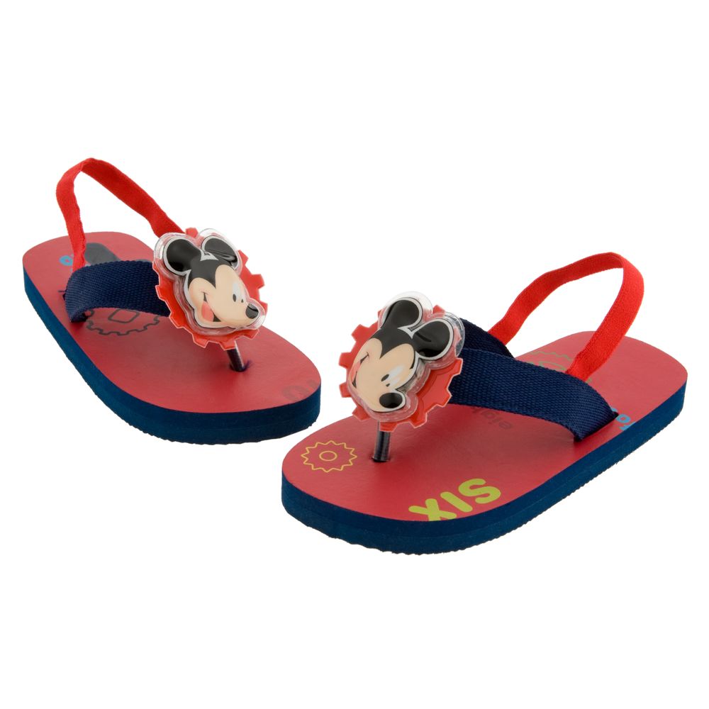 Light-Up Mickey Mouse Flip Flops