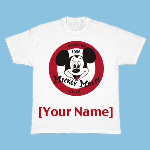 Mickey Mouse Club You-Design-It Tee for Adults