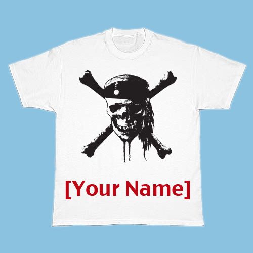 Pirates of the Caribbean You-Design-It Tee for Adults