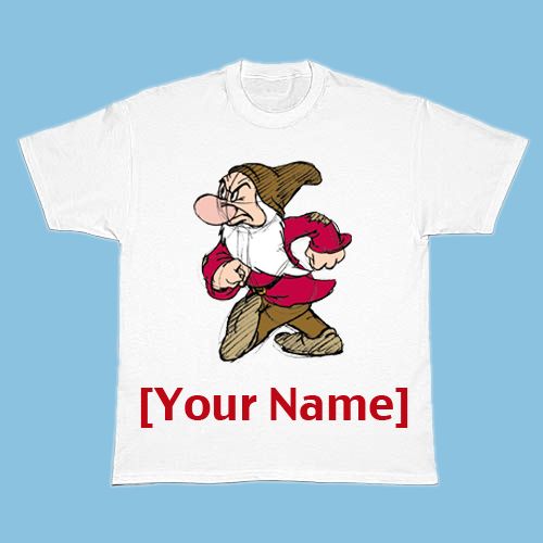 Grumpy You-Design-It Tee for Adults