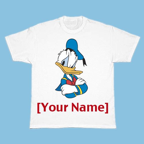 Donald Duck You-Design-It Tee for Adults