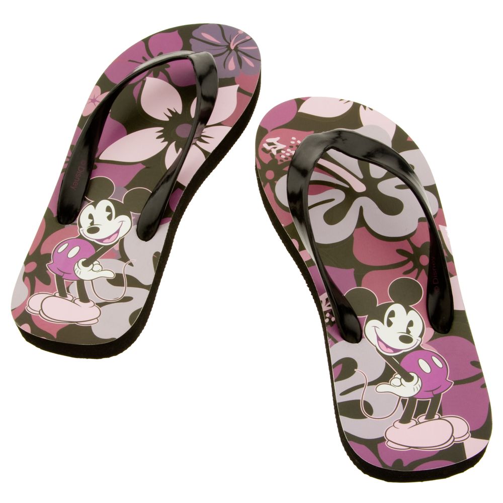 Mickey Mouse Flip Flops for Her