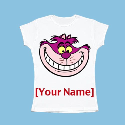 Cheshire Cat You-Design-It Tee for Her