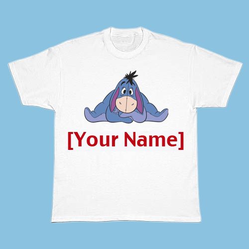 Eeyore You-Design-It Tee for Adults