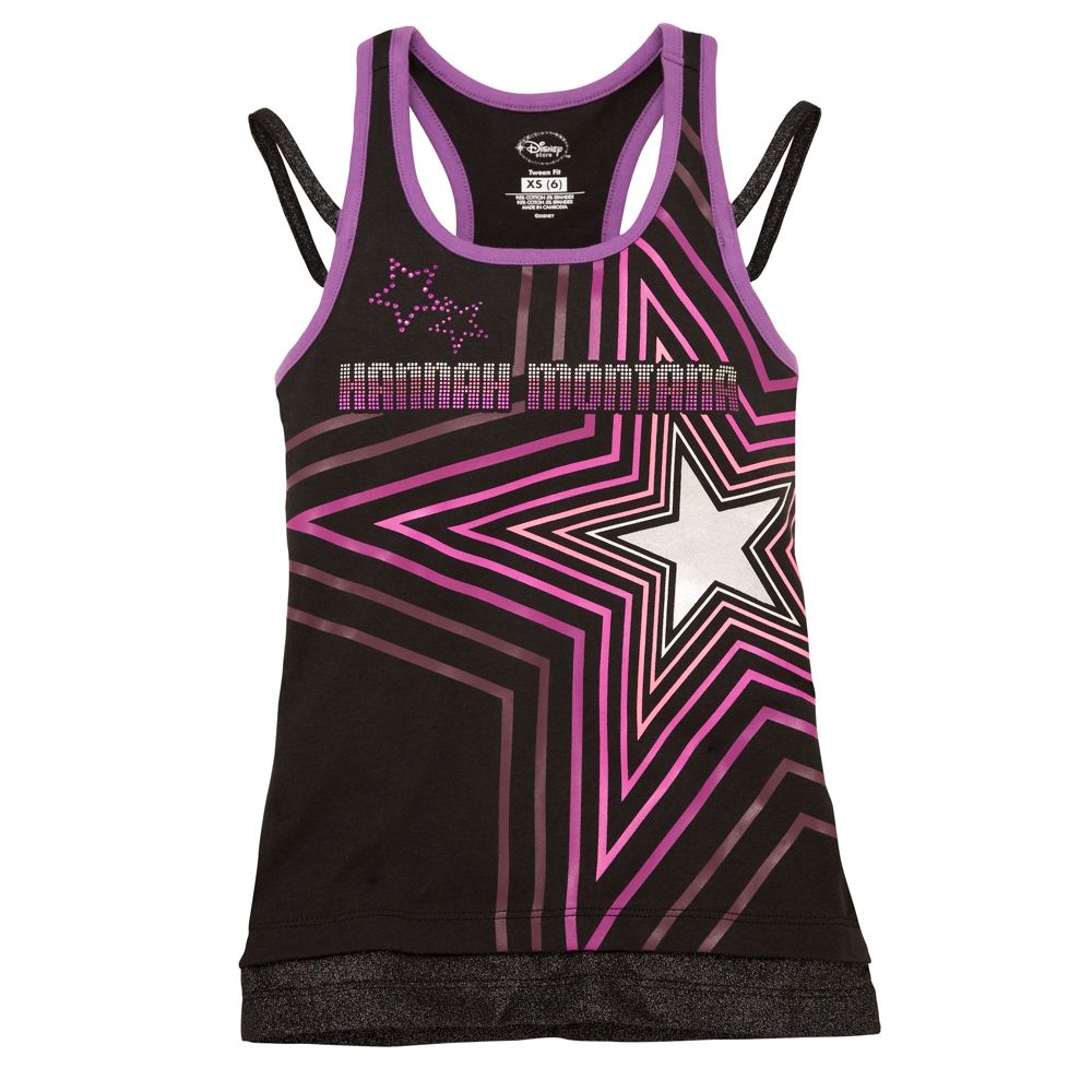 Racerback Hannah Montana Tank Top for Tweens
