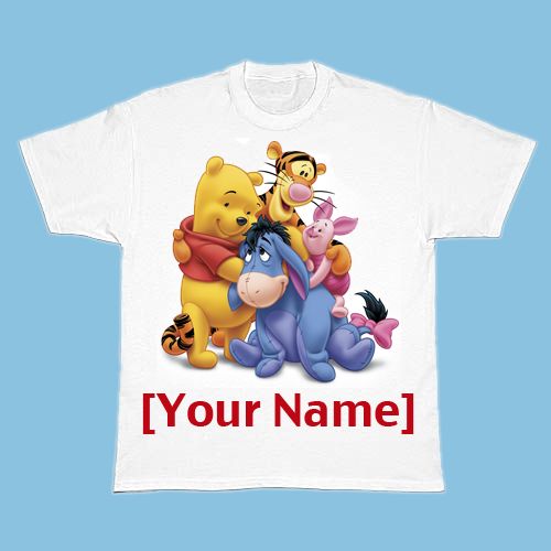 Pooh & Pals You-Design-It Tee for Adults