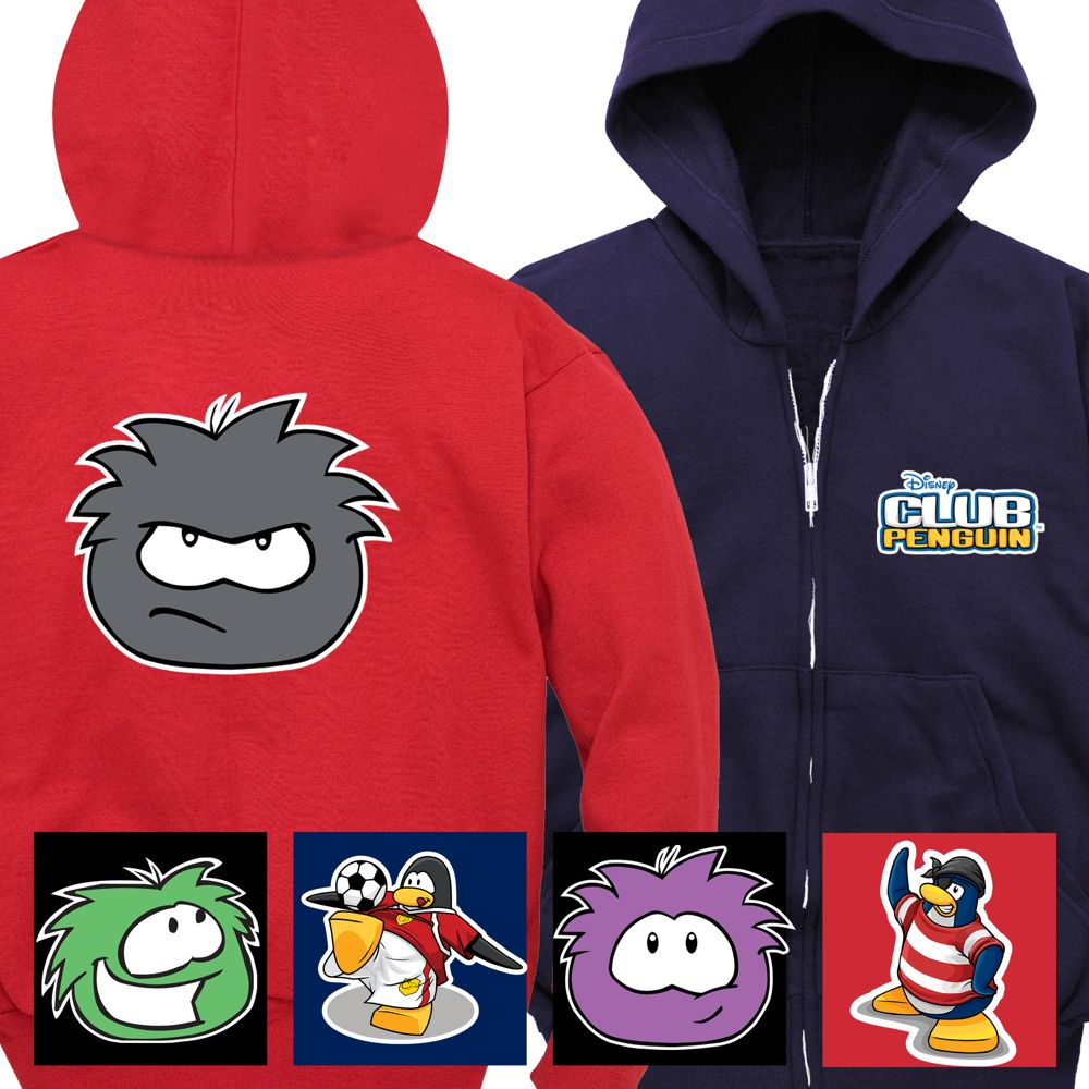 Create-Your-Own Club Penguin Hoodie Jacket for Kids