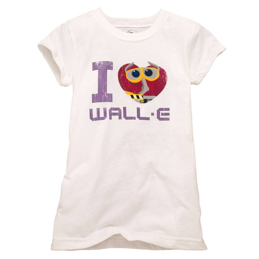 I Love WALL&bull;E Tee For Girls