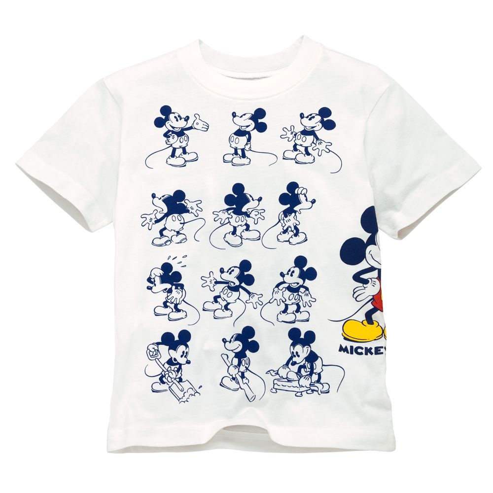 Model Sheet Mickey Mouse Tee