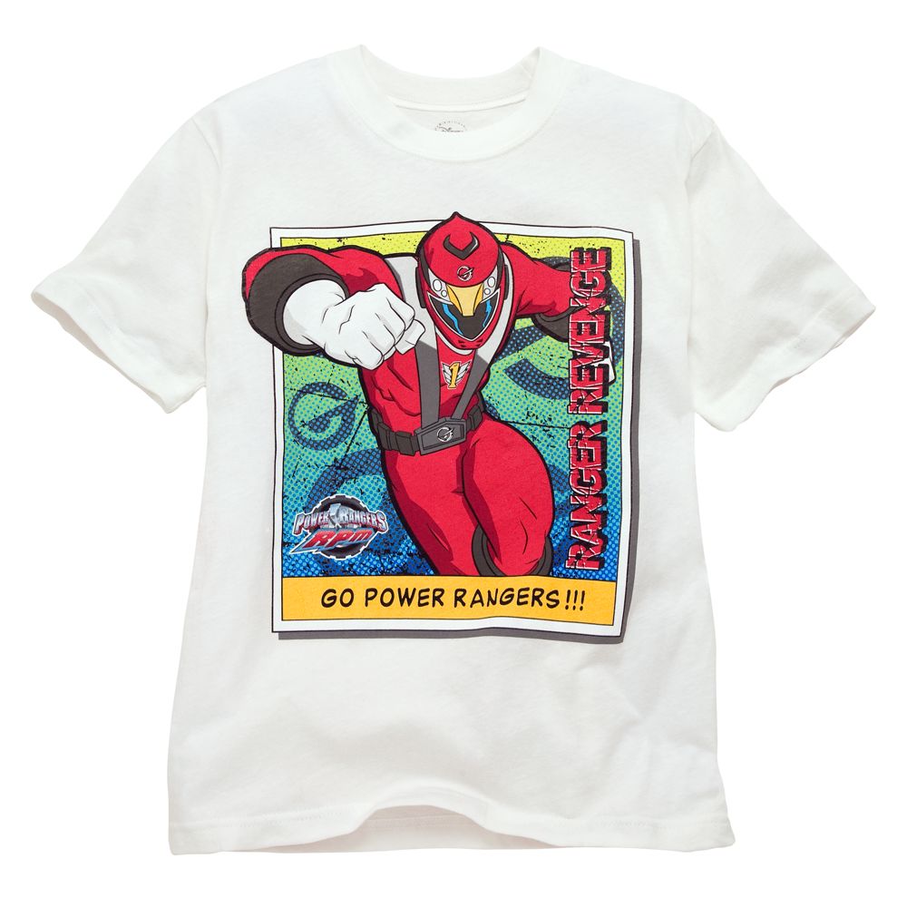 Comic Red Power Ranger Tee