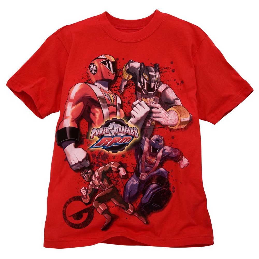 Red Power Rangers RPM Tee