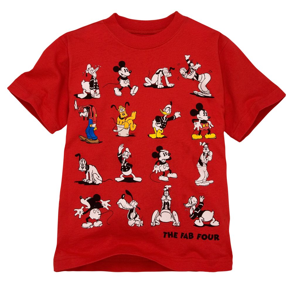 ''The Fab Four'' Mickey Mouse Tee