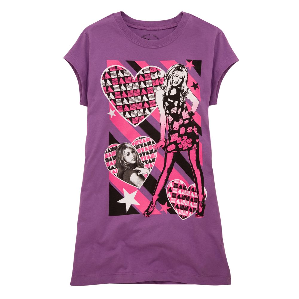 Superstar Hannah Montana Tee for Tweens