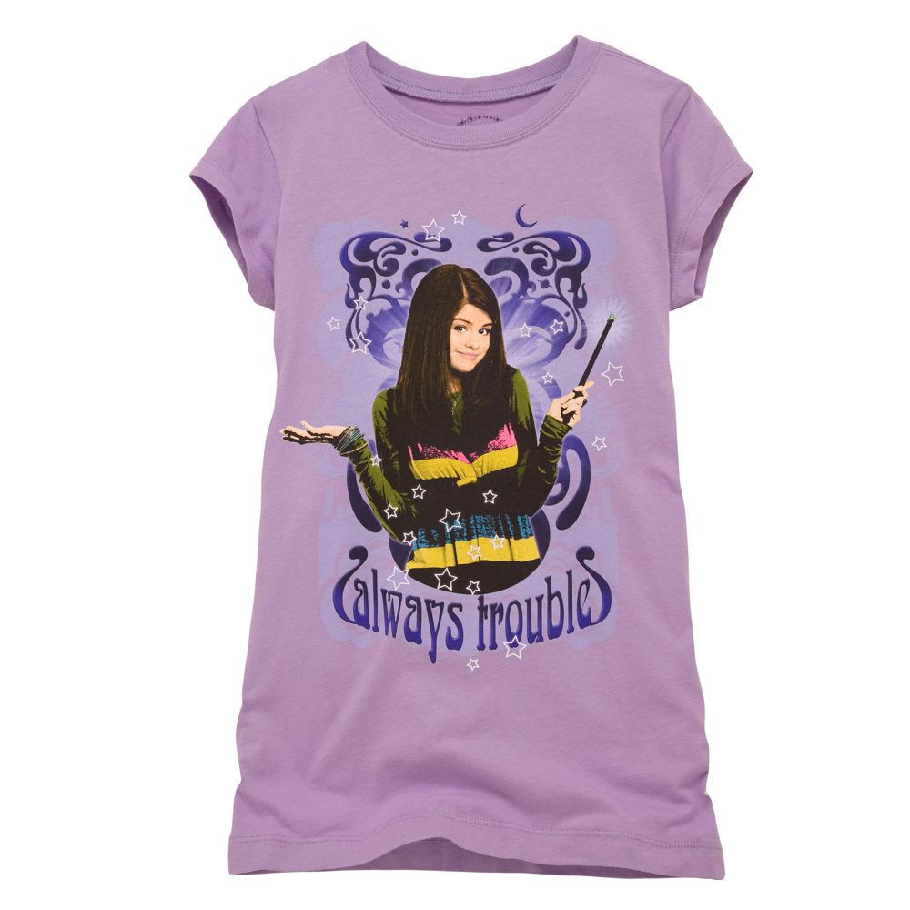 ''Always Trouble'' Wizards of Waverly Place Tee for Tweens