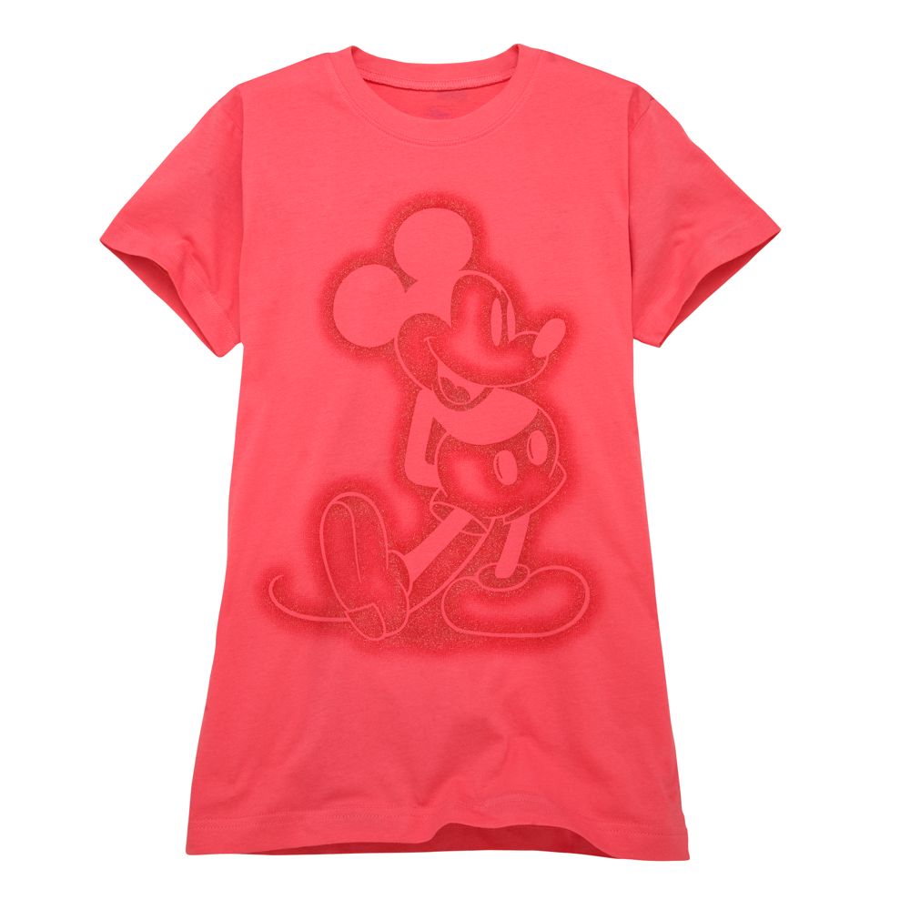Stencil Mickey Mouse Tee for Her