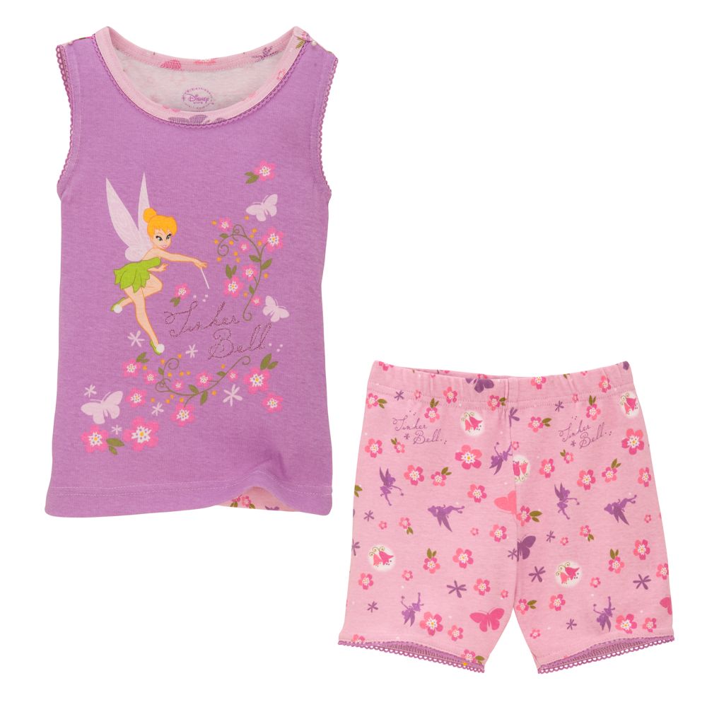 Sleeveless Short Tinker Bell PJ Pal