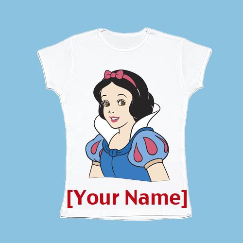 Snow White You-Design-It Tee for Girls