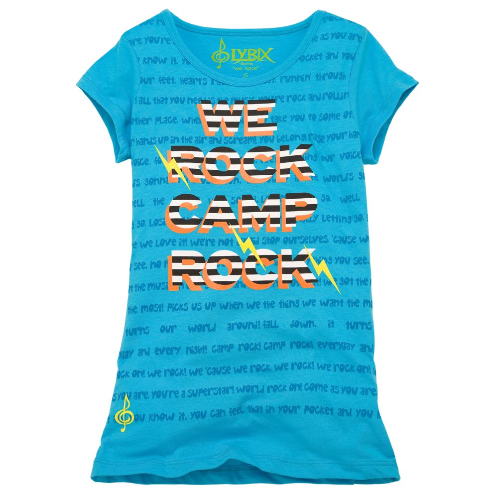 Lightning We Rock Camp Rock Tee