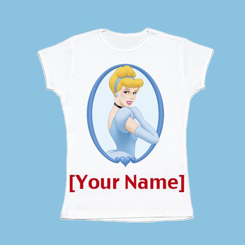 Cinderella You-Design-It Tee for Girls