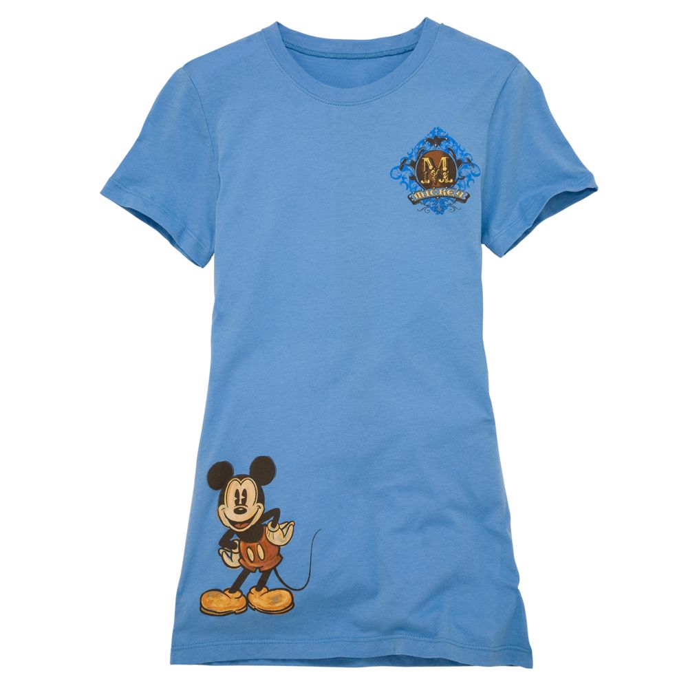 M Is for Mickey Mouse Junior Tee for Her