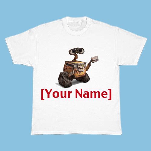 WallE You-Design-It Tee for Kids