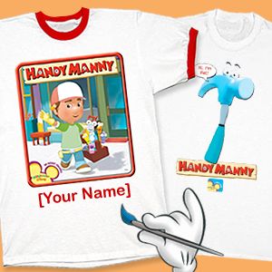 Handy Manny You-Design-It Tee for Kids