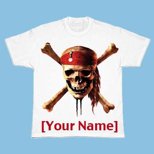 Pirates of the Caribbean You-Design-It Tee for Kids