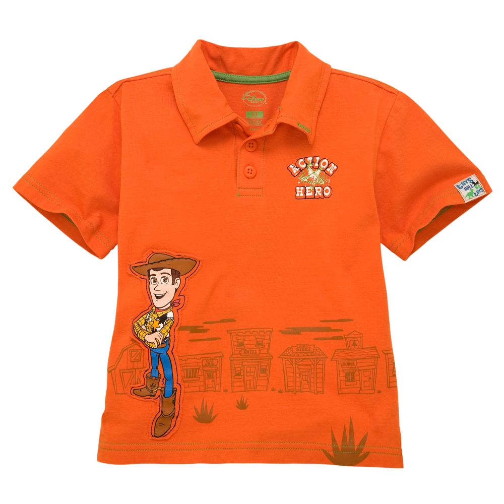 Woody Toy Story Polo for Toddler Boys