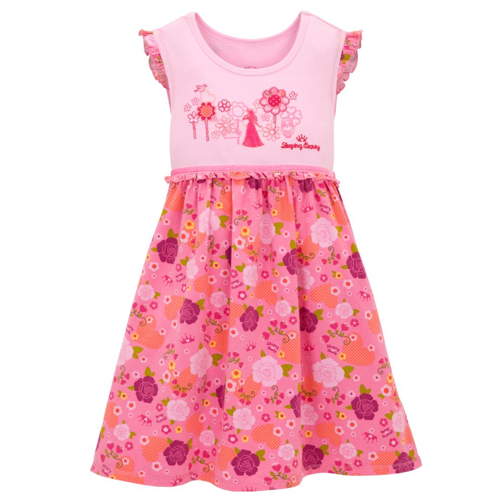 Rose Sleeping Beauty Dress for Girls