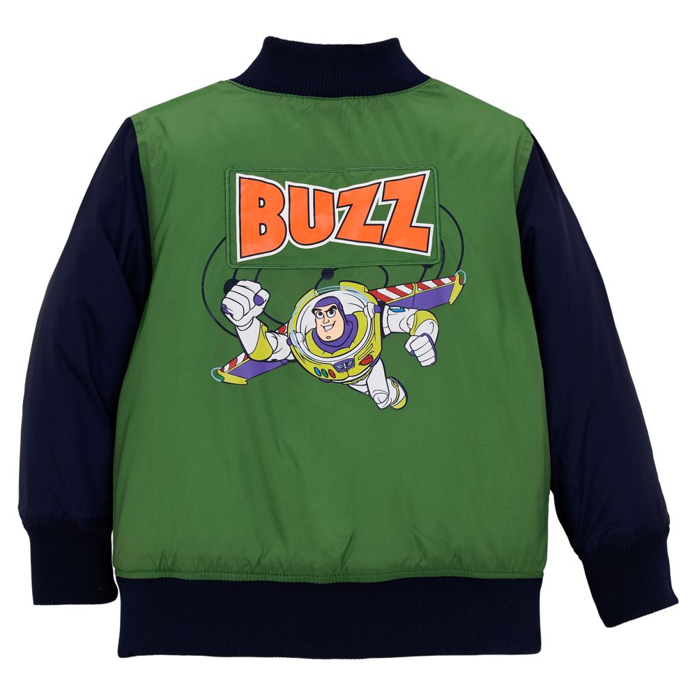 Personalized Buzz Lightyear Varsity Jacket for Toddler Boys