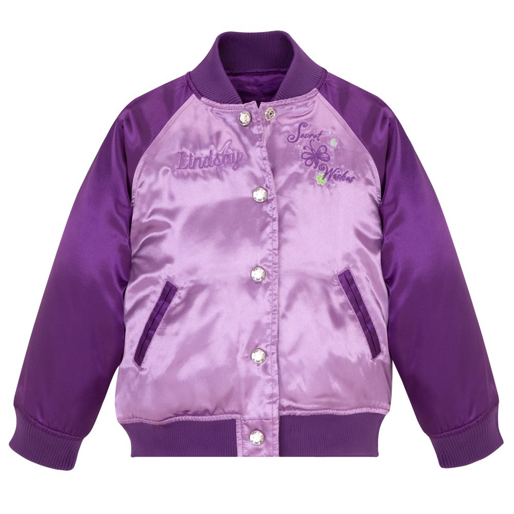 Personalized Tinker Bell Varsity Jacket for Girls