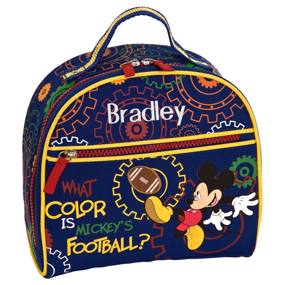 Personalized Mickey Mouse Lunch Tote