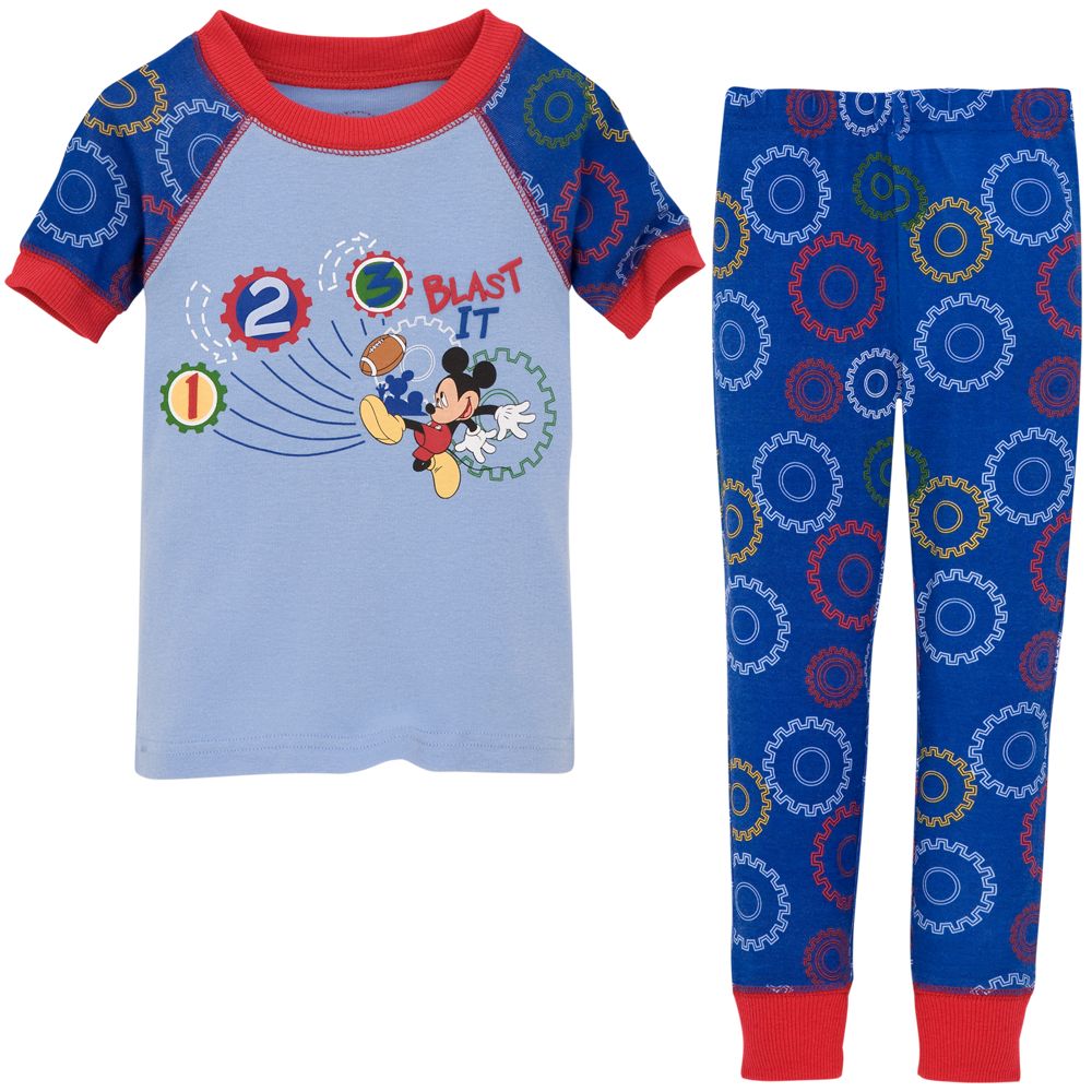 Football Mickey Mouse PJ Pal for Toddlers