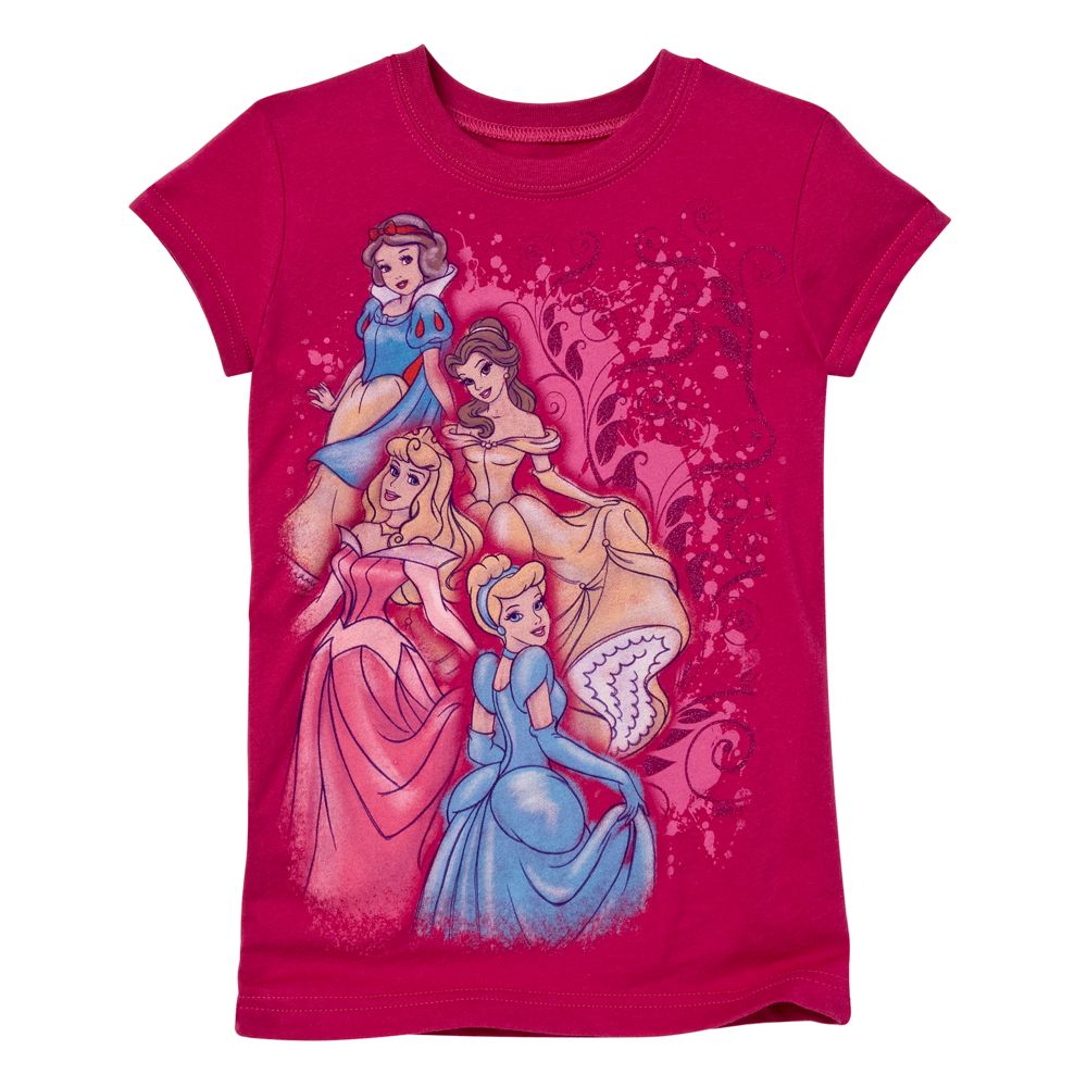 Rose Pink Disney Princess Tee