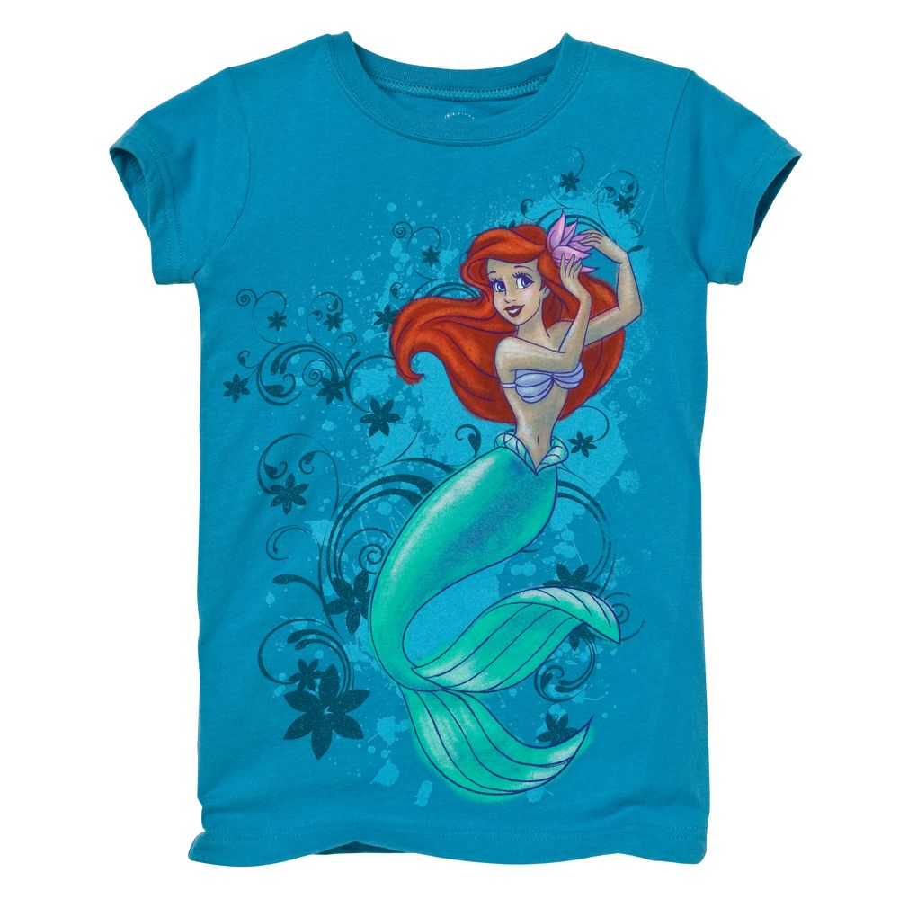 Turquoise Ariel Tee for Girls