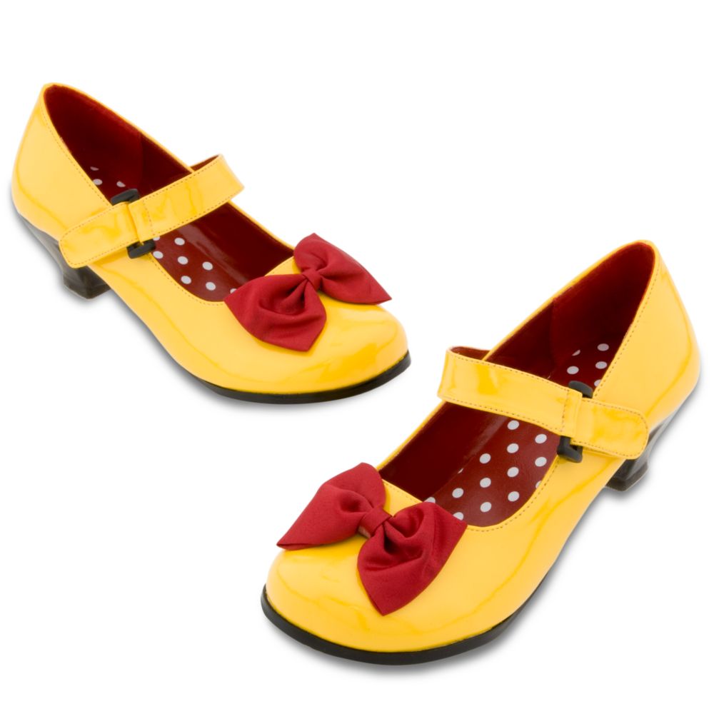 Minnie Mouse Costume Shoes for Women - Yellow