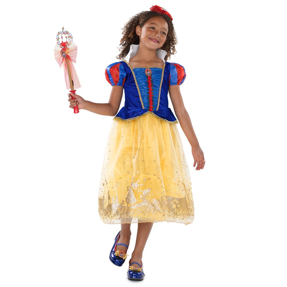 Golden Snow White Costume for Girls