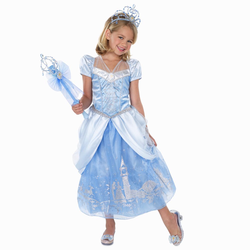 Shimmering Cinderella Costume for Girls