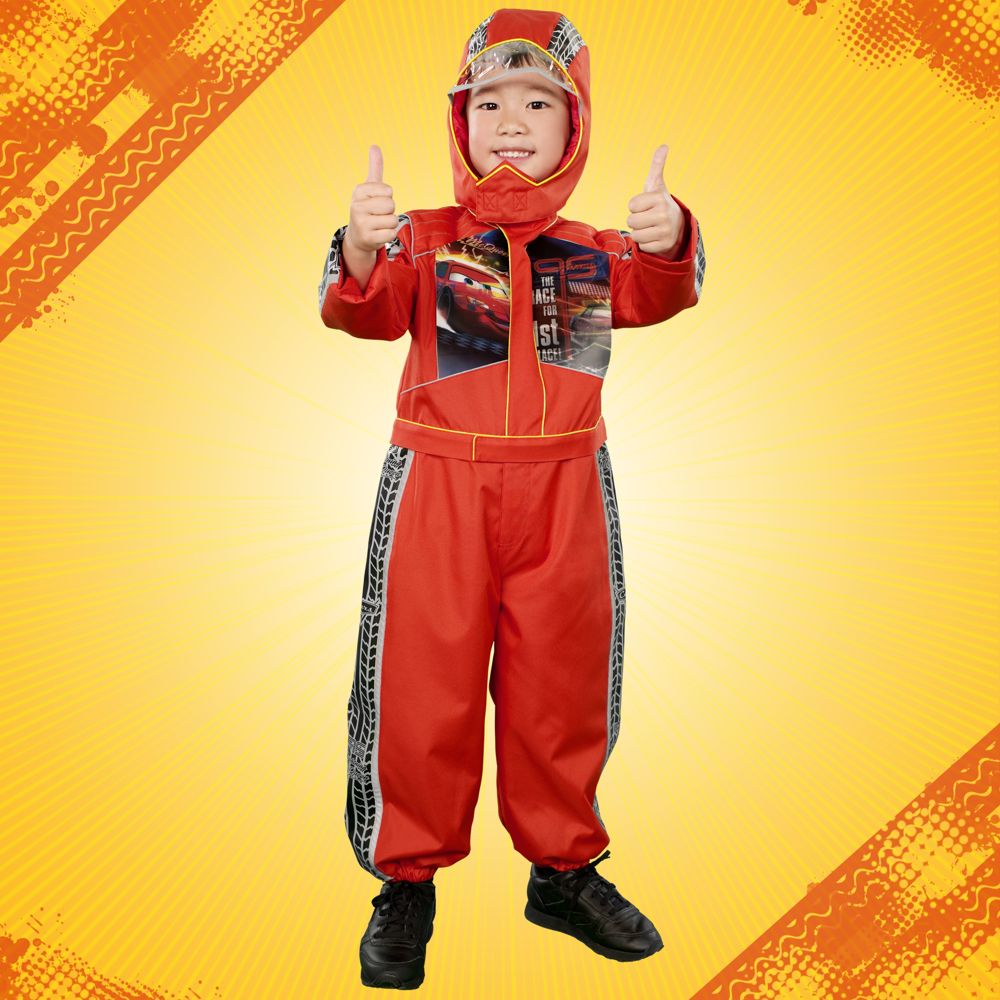 Lightning McQueen Pit Crew Cars Costume for Boys