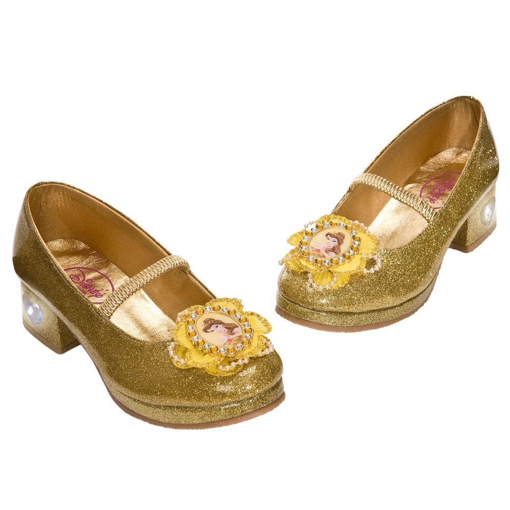 Light-Up Jewel Princess Belle Shoes for Girls