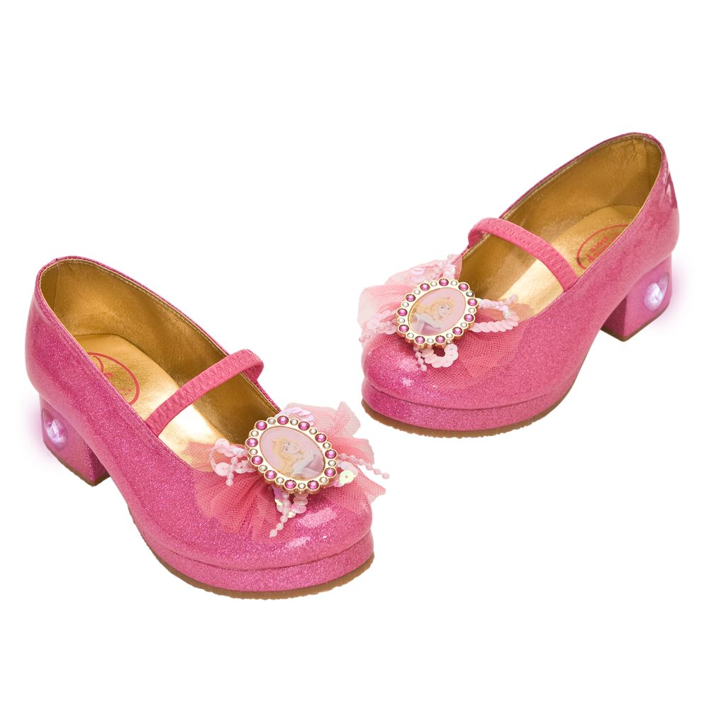Light-Up Jewel Princess Sleeping Beauty Shoes for Girls