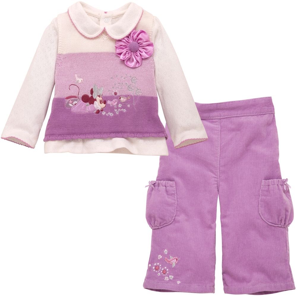 Minnie Mouse Outfit for Infant Girls -- 3-Pc.