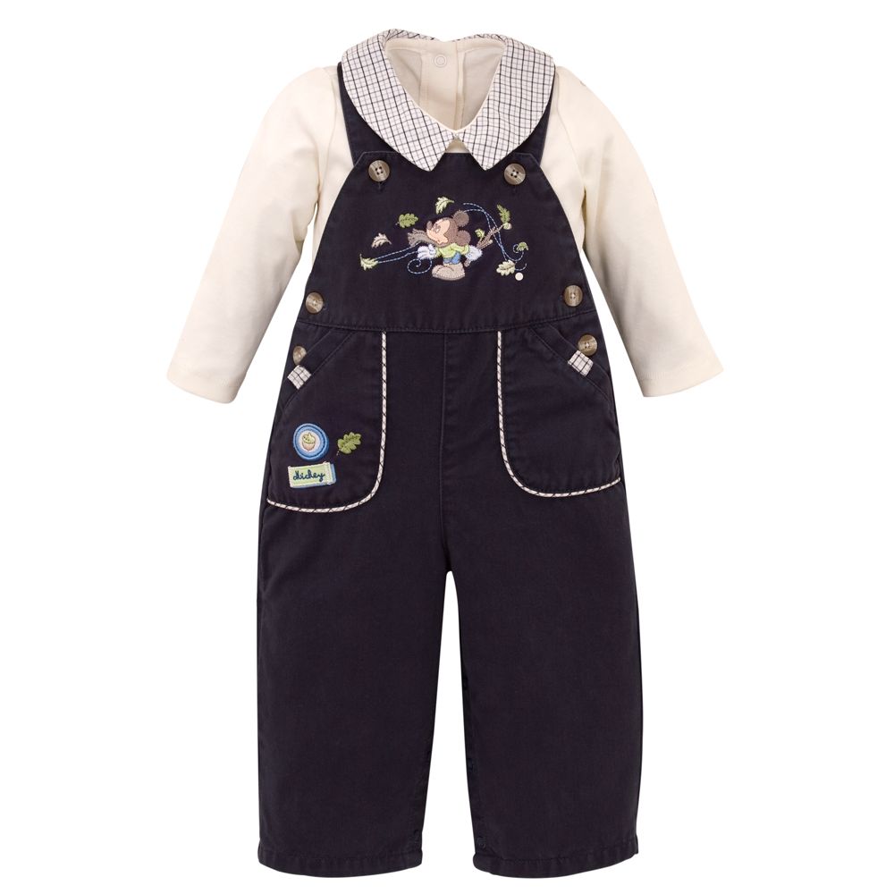 Mickey Mouse Overall Set - 2-Pc.
