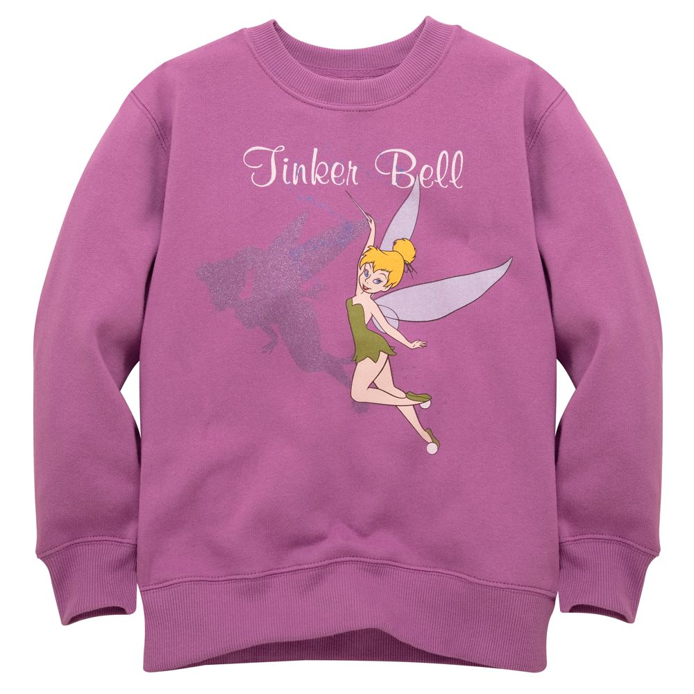 Long-Sleeve Tinker Bell Sweatshirt for Girls