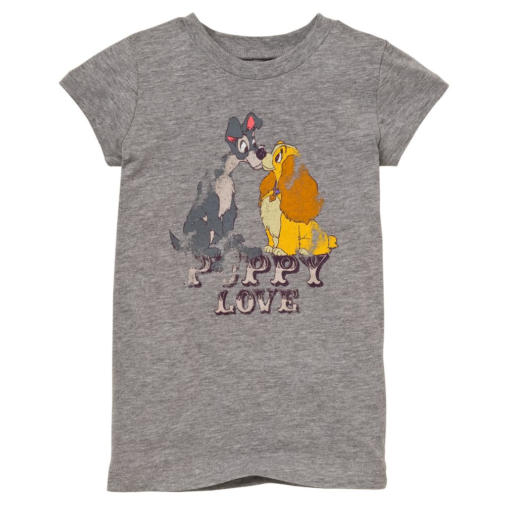 Puppy Love Lady and Tramp Tee for Girls