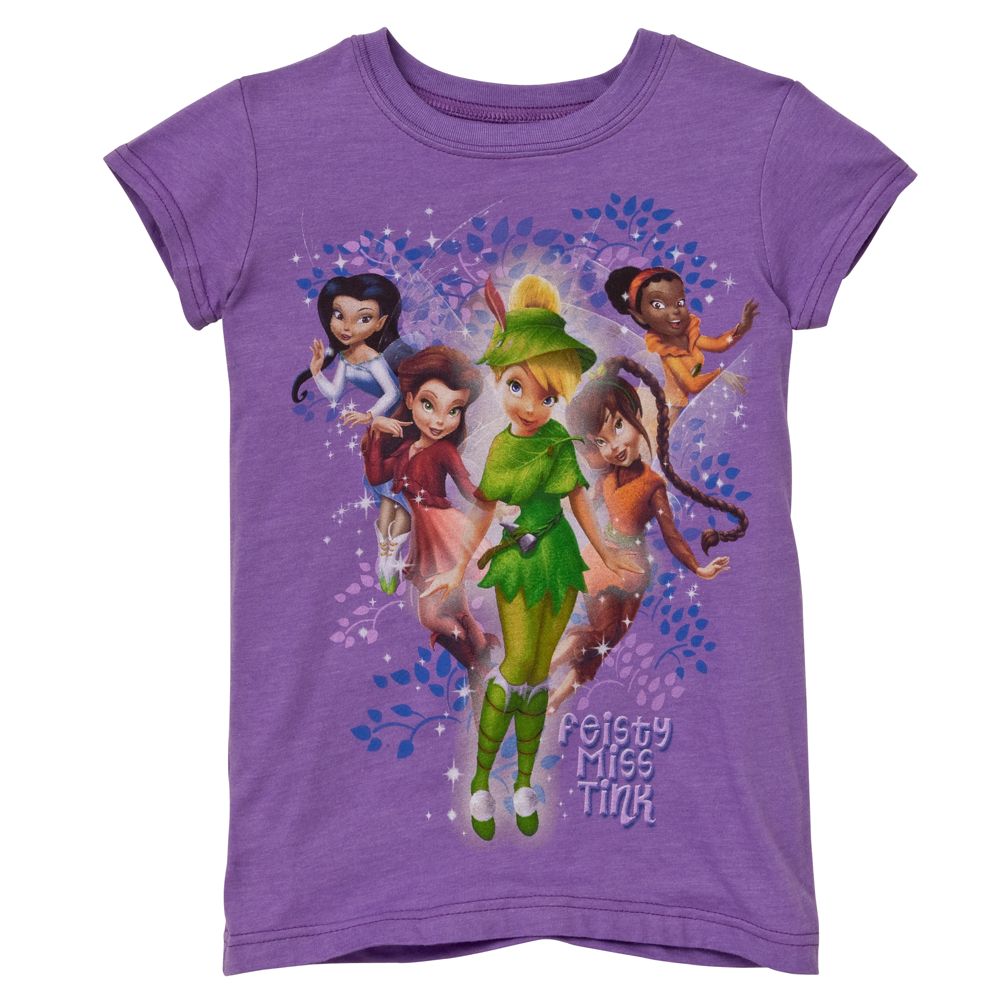 Feisty Miss Tink Disney Fairies Tee for Girls