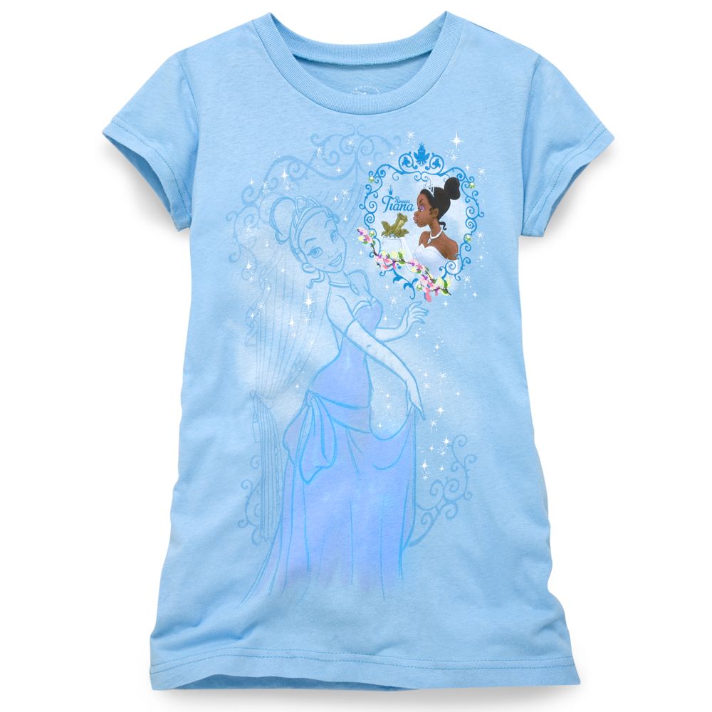 Sketch Princess Tiana Tee for Girls