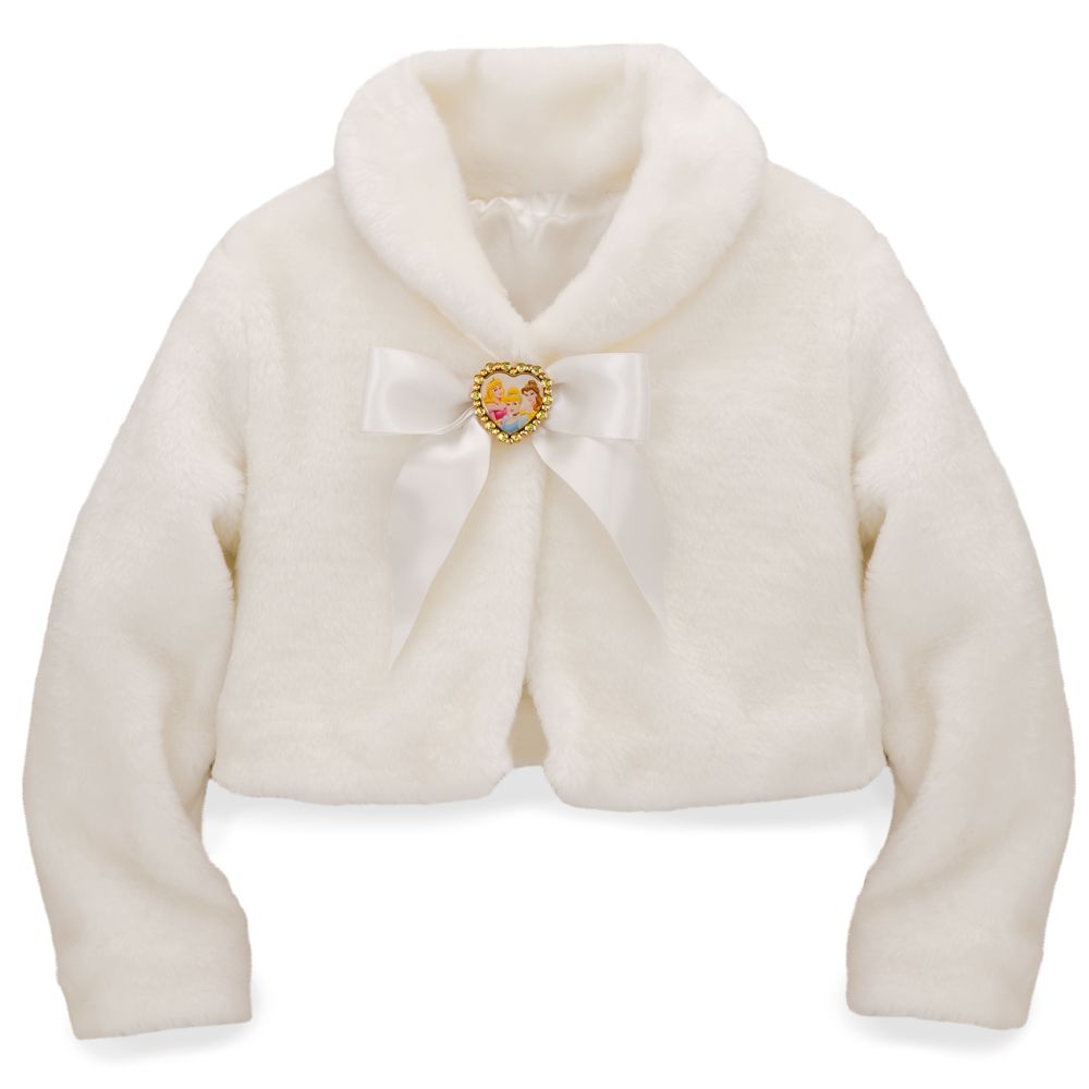 Disney Holiday Faux Fur Princess Jacket for Girls