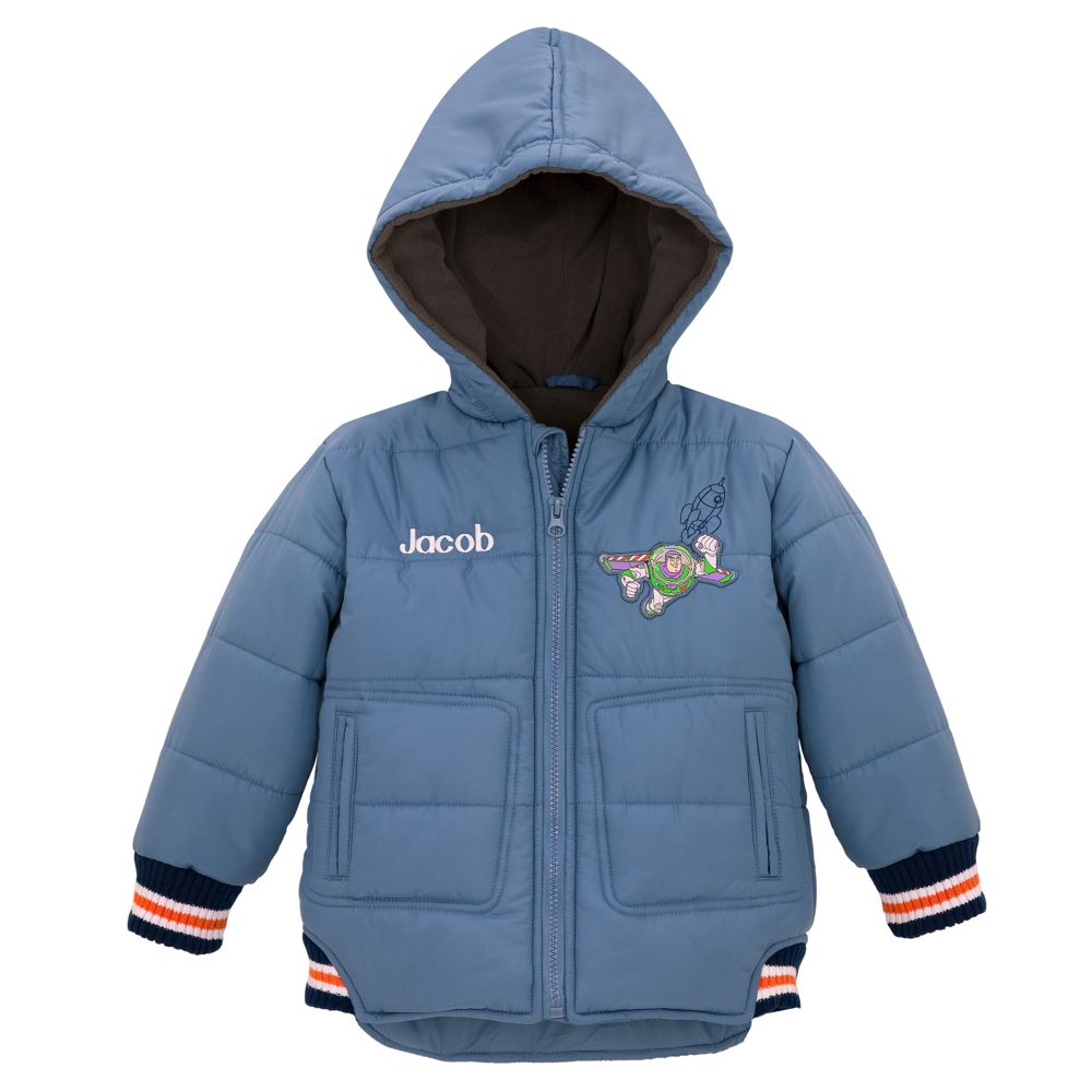 Personalized Toy Story Puffy Jacket for Toddler Boys